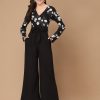 Women KASSUALLY Jumpsuits | Buy Kassually Black & White Printed Basic Jumpsuit - Apparel For Women