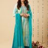 Women KALINI Kurtas & Suits | Buy Kalini Shibori Dyed Regular Kurta With Trousers & Dupatta - Apparel For Women