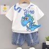 Kids Googo Gaaga Clothing Sets | Buy Googo Gaaga Boys Printed T Shirt With Shorts - Apparel For Boys