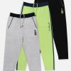 Kids HELLCAT Track Pants & Pyjamas | Buy Hellcat Boys Pack Of 3 Solid Track Pants - Apparel For Boys