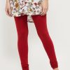 Women max Leggings, Salwars & Churidars | Buy Max Women Red Solid Leggings - Apparel For Women