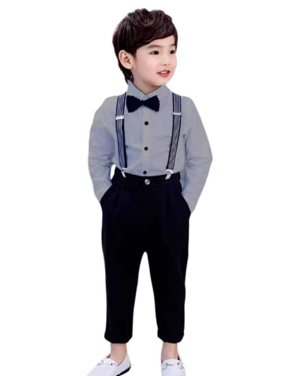 Kids BAESD Clothing Sets | Buy Baesd Boys Shirt Collar Shirt With Trouser - Apparel For Boys