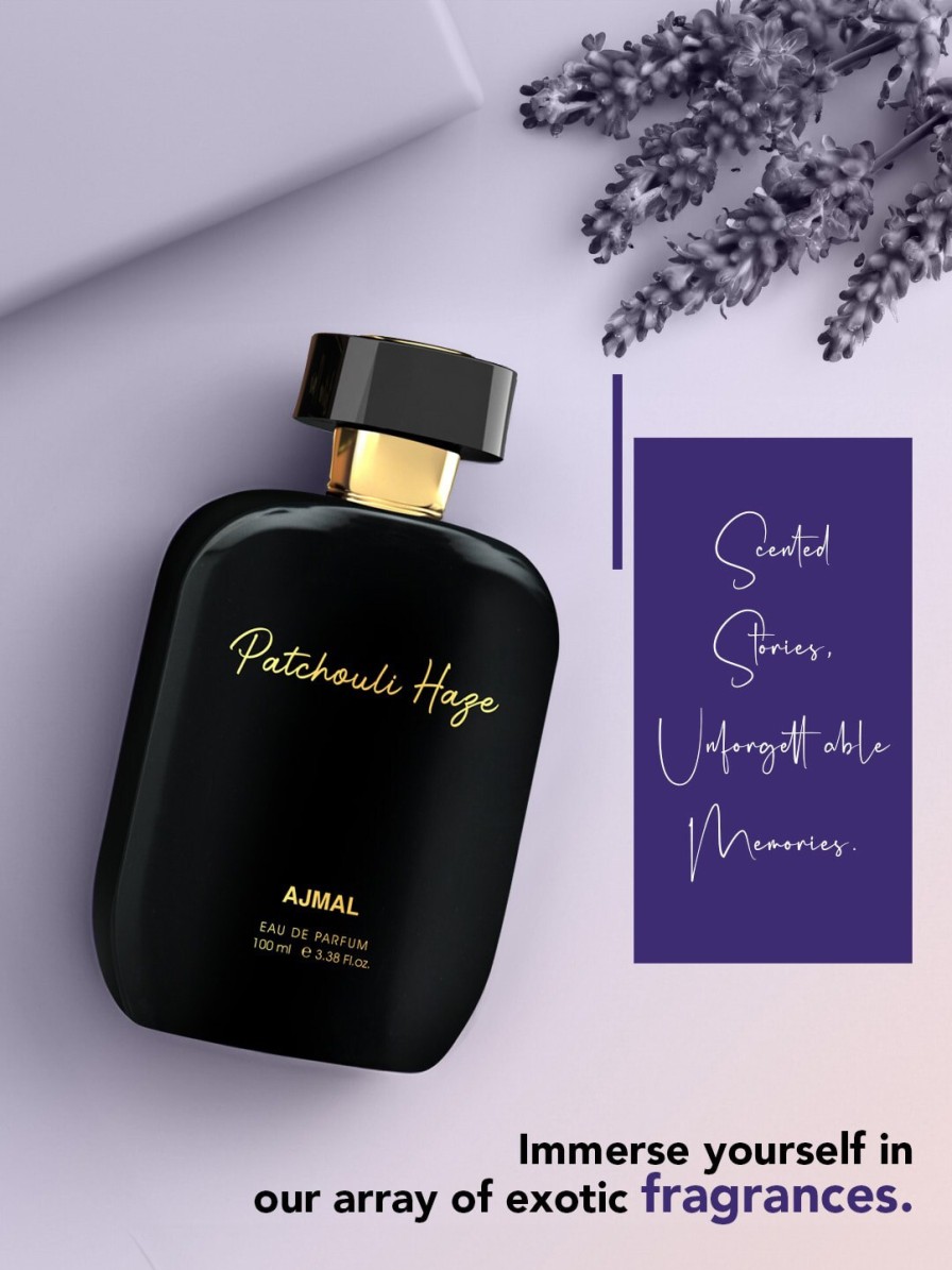 Women Ajmal Fragrances | Buy Ajmal Patchouli Haze Long Lasting Eau De Parfum 100Ml - Personal Care For Unisex