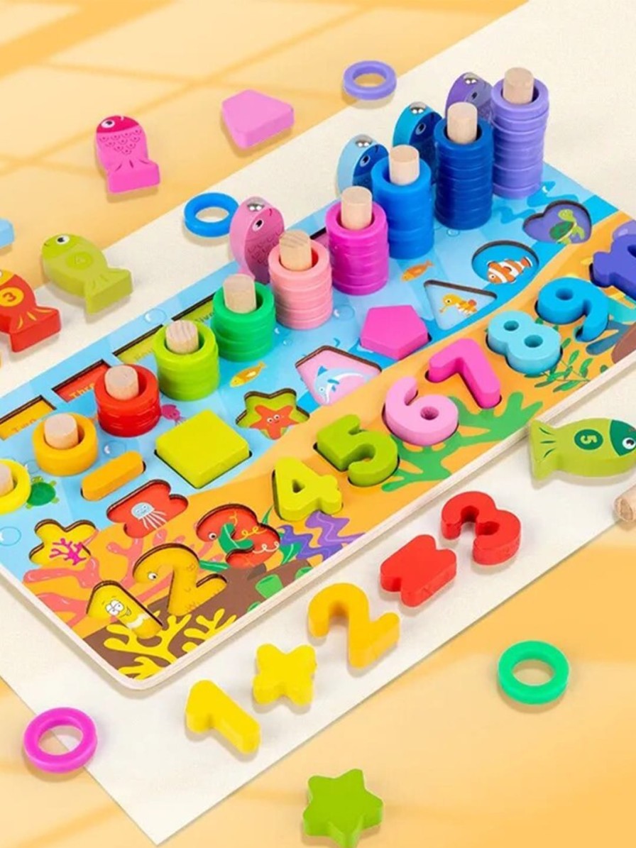 Kids CHOCOZONE Learning & Development | Buy Chocozone Numbers Shapes Cognitive Math Toy - Toys And Games For Unisex Kids