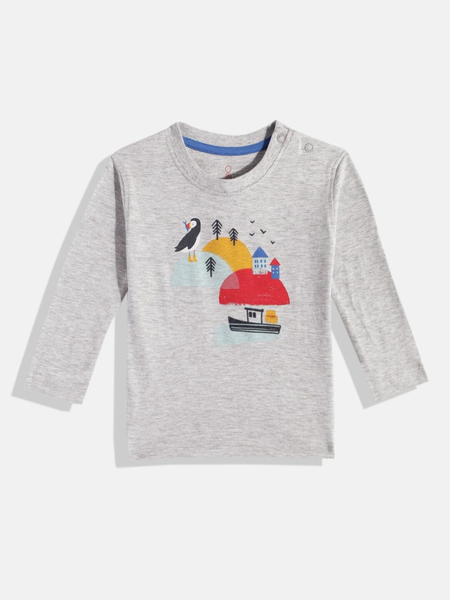 Kids mothercare Mothercare | Buy Mothercare Boys Graphic Print Knitted Pure Cotton T Shirt - Apparel For Boys