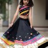 Women BAESD Lehenga Cholis | Buy Baesd Girls Embroidered Mirror Work Ready To Wear Lehenga & Blouse - Apparel For Girls