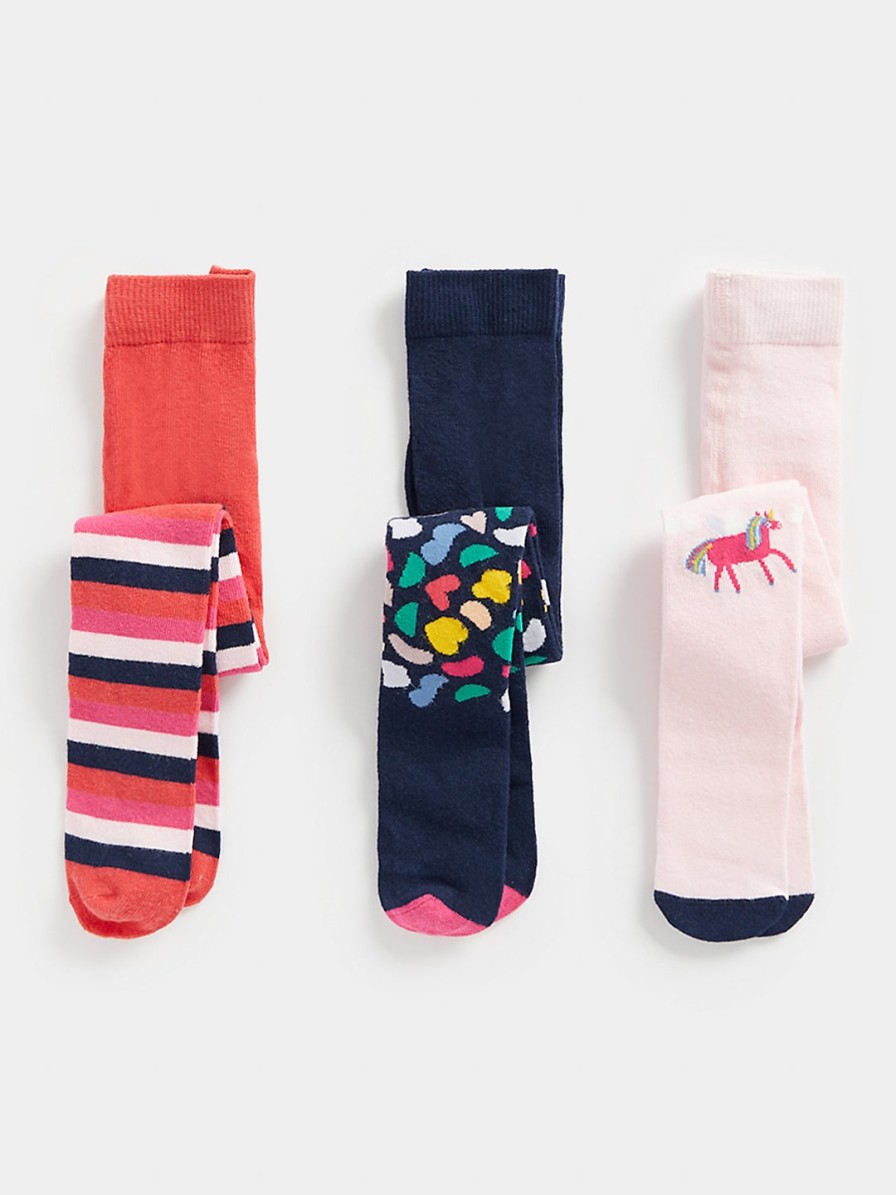 Kids mothercare Mothercare | Buy Mothercare Girls Pack Of 3 Tights - Apparel For Girls