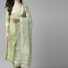 Women Indo Era Kurtas & Suits | Buy Indo Era Women Green Yoke Design Regular Kurta With Palazzos & Dupatta - Apparel For Women