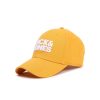 Men Jack & Jones Caps & Hats | Buy Jack & Jones Men Yellow & White Baseball Cap - Accessories For Men