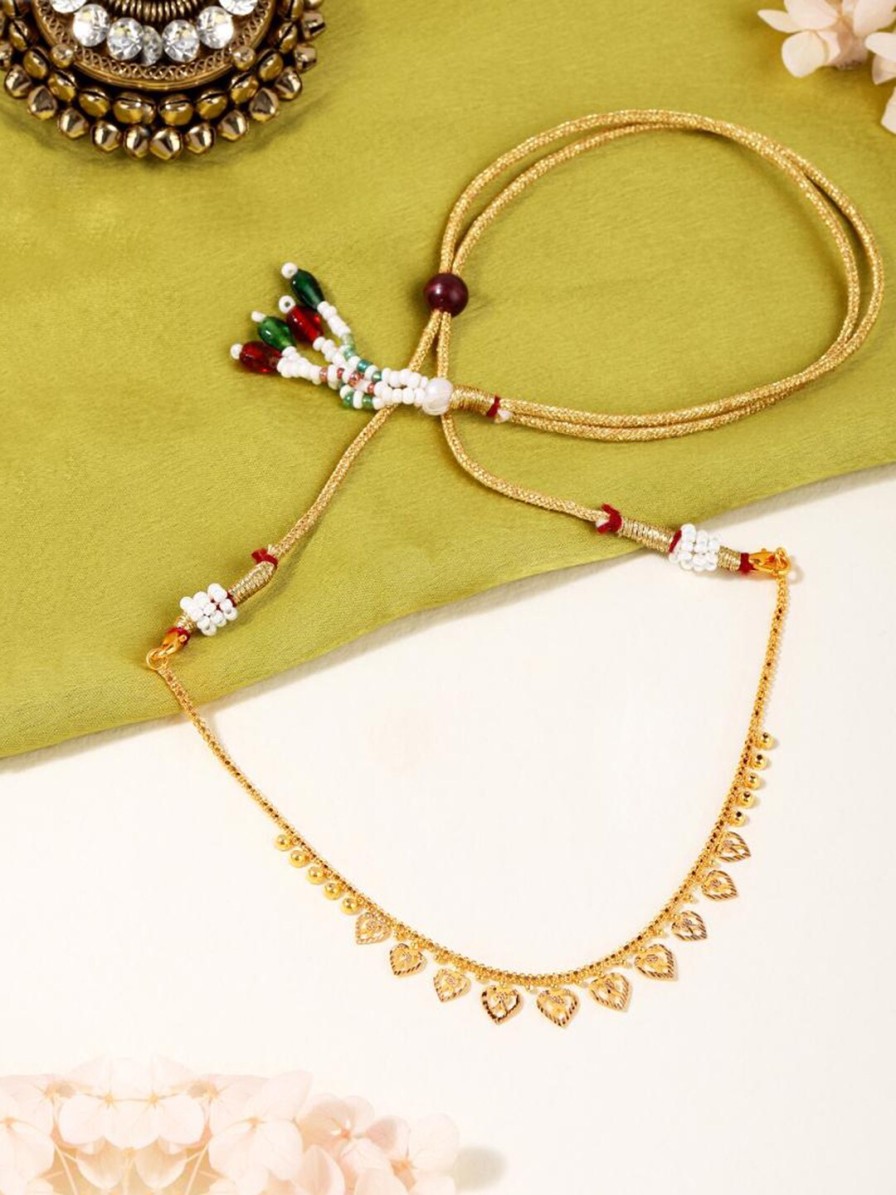 Women CANDERE A KALYAN JEWELLERS COMPANY Fine Jewellery | Buy Candere A Kalyan Jewellers Company 22Kt Gold Choker Necklace 3.63Gm - Accessories For Women