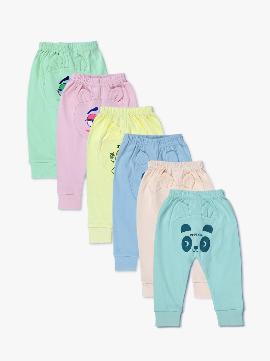 Kids Superminis Innerwear & Sleepwear | Buy Superminis Multi Pack Of 6 Cotton Diaper Pyjamas - Apparel For Unisex Kids