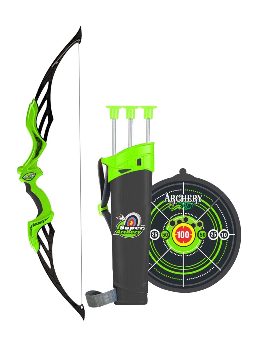 Kids PLANET of Toys Activity Toys | Buy Planet Of Toys Kids Heavy Duty Bow And Arrow Set With Target Board - Toys And Games For Unisex Kids