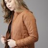 Women Campus Sutra Jackets | Buy Campus Sutra Women Brown Windcheater Puffer Jacket - Apparel For Women