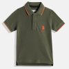 Kids U.S. Polo Assn. Kids Tshirts & Tops | Buy U.S. Polo Assn. Kids Boys Solid Polo Collar Knitted Pure Cotton T Shirt - Apparel For Boys