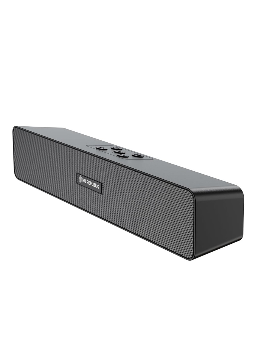 Men Nu Republic Speakers | Buy Nu Republic Wireless Soundbar 20 With Upto 12 Hours Playtime - Accessories For Unisex