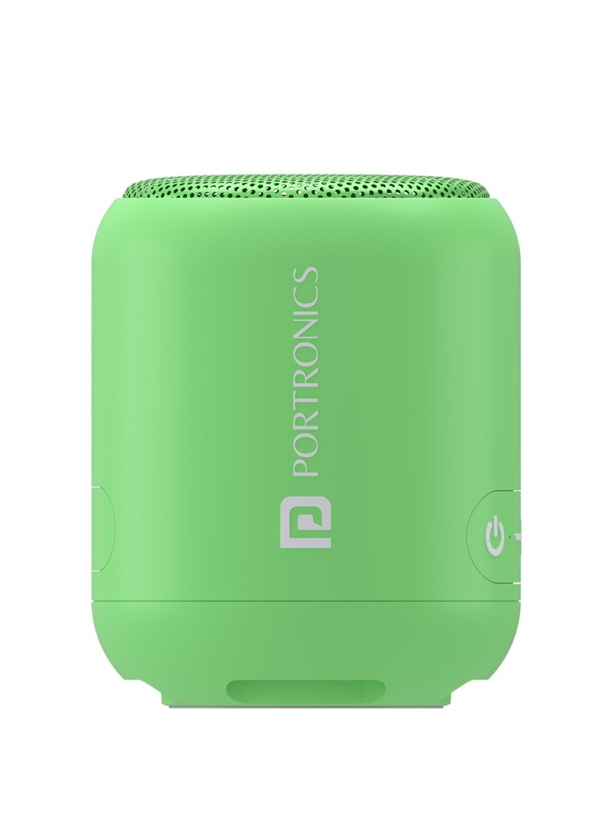 Men Portronics Speakers | Buy Portronics Green Sounddrum Portable Speaker - Accessories For Unisex