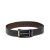 Men Louis Philippe Belts | Buy Louis Philippe Men Black & Brown Textured Reversible Leather Belt - Accessories For Men