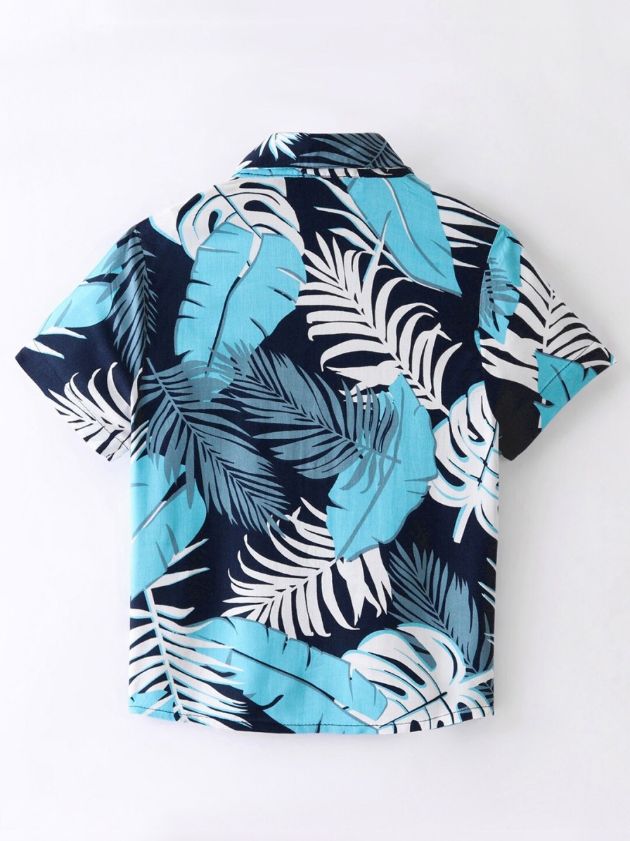 Kids CrayonFlakes Shirts | Buy Crayonflakes Boys Tropical Printed Casual Shirt - Apparel For Boys