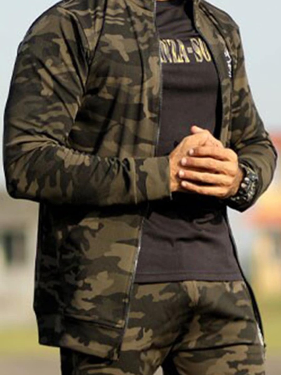 Men DANZA-SON Tracksuits | Buy Danza Son Camouflage Printed Tracksuits - Apparel For Men