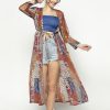 Women Sera Shrugs | Buy Sera Women Multicoloured Printed Tie Up Shrug - Apparel For Women