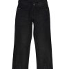 Kids HERE&NOW Jeans, Trousers & Capris | Buy Here&Now Girls Wide Leg High Rise Clean Look Dark Shade Stretchable Jeans - Apparel For Girls