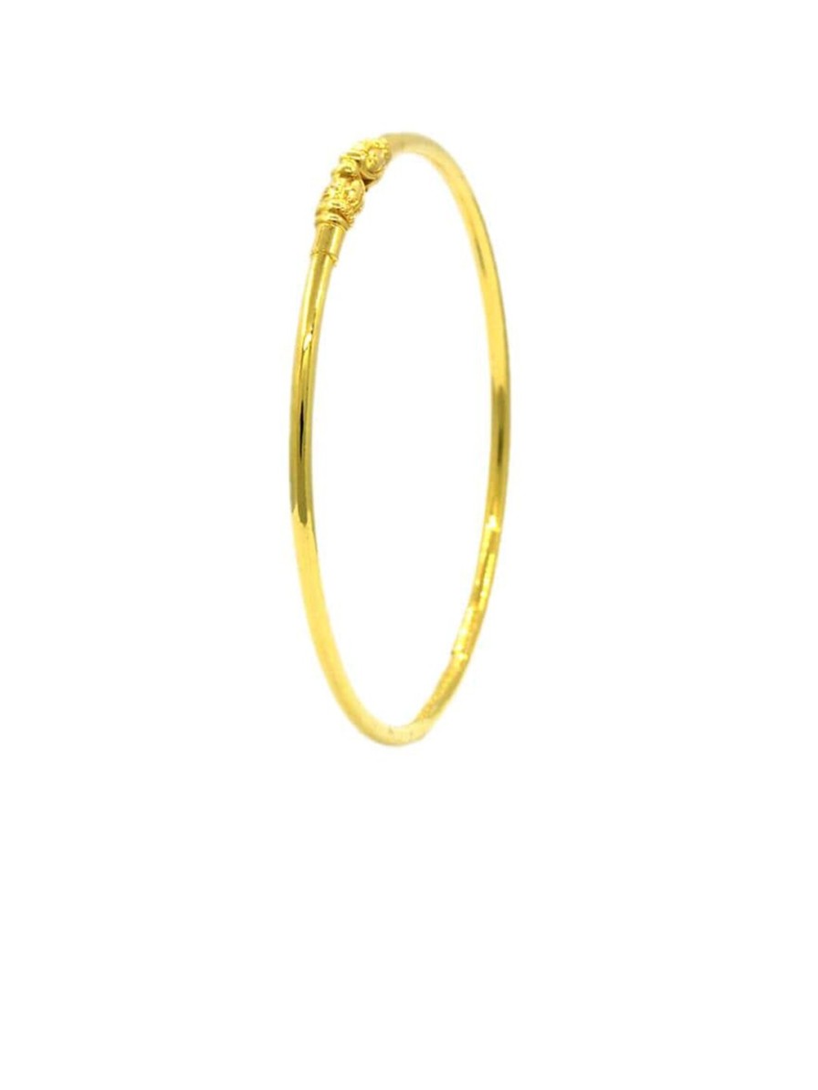 Women CANDERE A KALYAN JEWELLERS COMPANY Fine Jewellery | Buy Candere A Kalyan Jewellers Company 22Kt Yellow Gold Copper And Gold Bangle - Accessories For Women