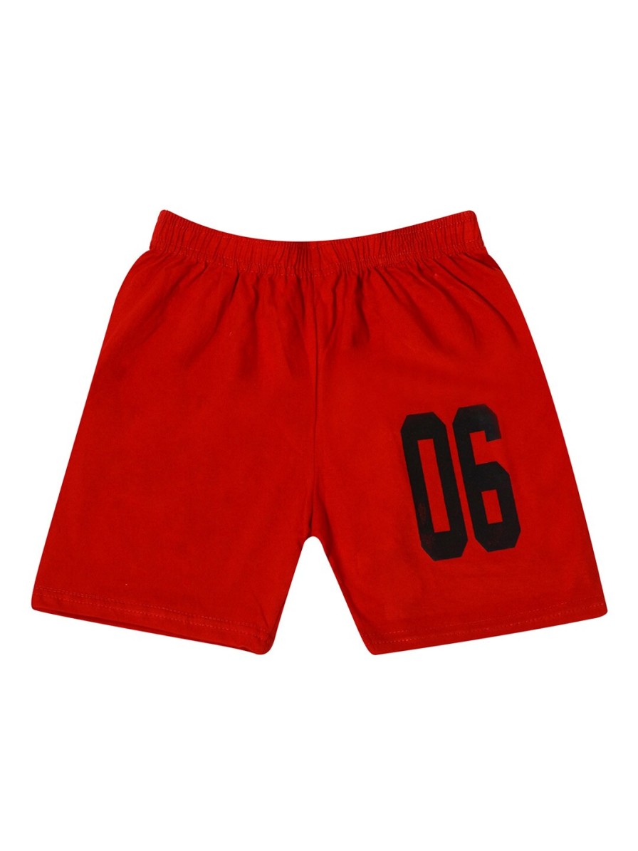 Kids BAESD Shorts | Buy Baesd Boys Pack Of 5 Typography Printed Pure Cotton Shorts - Apparel For Boys