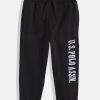 Kids U.S. Polo Assn. Kids Track Pants & Pyjamas | Buy U.S. Polo Assn. Kids Boys Pure Cotton Joggers With Brand Logo Applique - Apparel For Boys