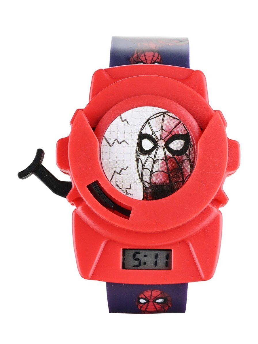 Kids Marvel Watches | Buy Marvel Boys Printed Dial & Straps Digital Function Spiderman Disc Shot Watch - Accessories For Boys