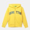 Kids United Colors of Benetton Jacket, Sweater & Sweatshirts | Buy United Colors Of Benetton Boys Printed Front Open Sweatshirt - Apparel For Boys