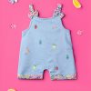 Kids Nauti Nati Rompers & Sleepsuits | Buy Nauti Nati Infant Girls Embroidered Pure Cotton Rompers - Apparel For Girls