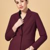 Women Annabelle by Pantaloons Blazers & Waistcoats | Buy Annabelle By Pantaloons Notched Lapel Collar Single Breasted Formal Blazer - Apparel For Women