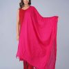 Women HERE&NOW Dupattas & Shawls | Buy Here&Now Pink Cotton Dupatta - Apparel For Women