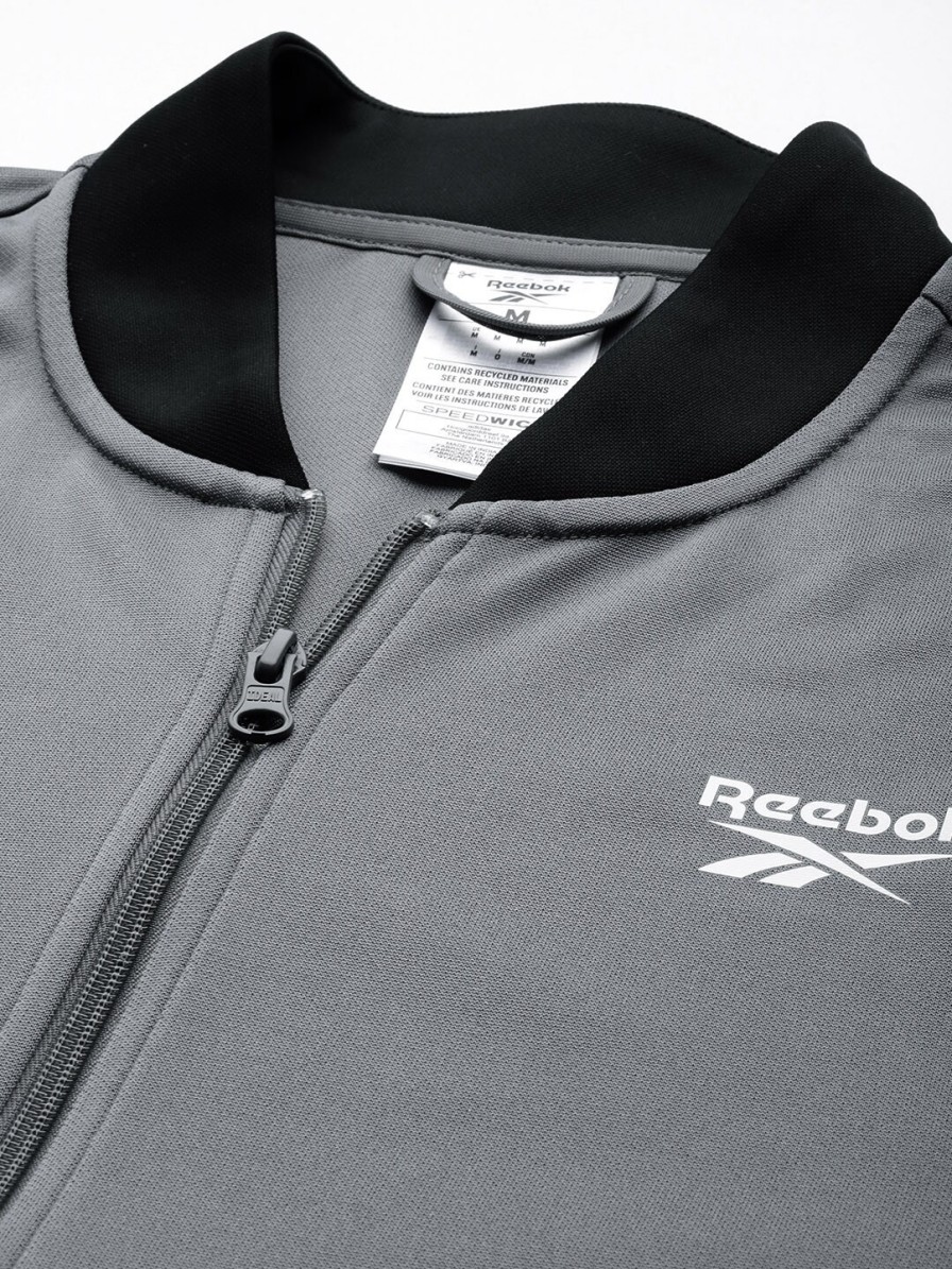 Men Reebok Jackets & Sweatshirts | Buy Reebok Bomber Track Training Jacket - Apparel For Men