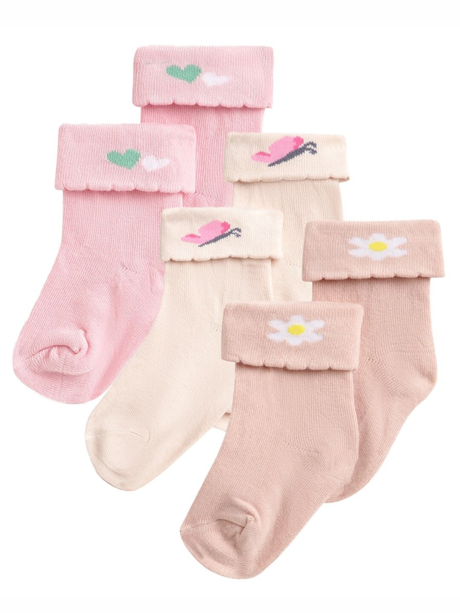 Kids MiArcus Socks | Buy Miarcus Girls Pack Of 3 Solid Cotton Socks - Accessories For Girls