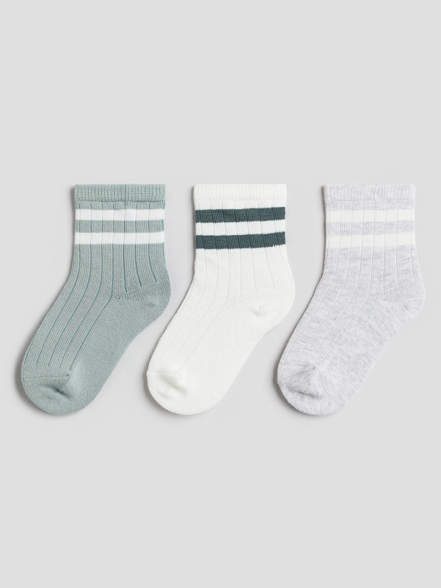 Kids H&M Socks | Buy H&M Boys 3 Pack Socks - Accessories For Boys