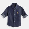 Kids U.S. Polo Assn. Kids Shirts | Buy U.S. Polo Assn. Kids Boys Corduroy Casual Shirt - Apparel For Boys