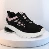 Women Campus Sports Shoes & Floaters | Buy Campus Women Black Mesh Running Shoes - Footwear For Women