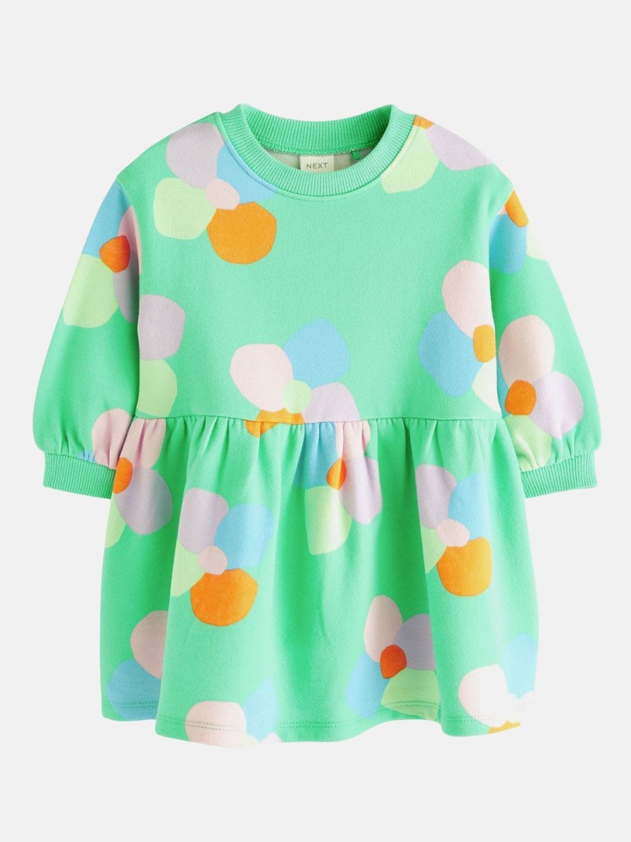 Kids NEXT Dresses | Buy Next Infant Girls Polka Dots Printed Fit & Flare Dress - Apparel For Girls