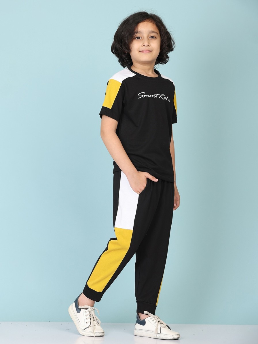 Kids SmartRAHO Clothing Sets | Buy Smartraho Boys Pure Cotton T Shirt With Trousers - Apparel For Boys