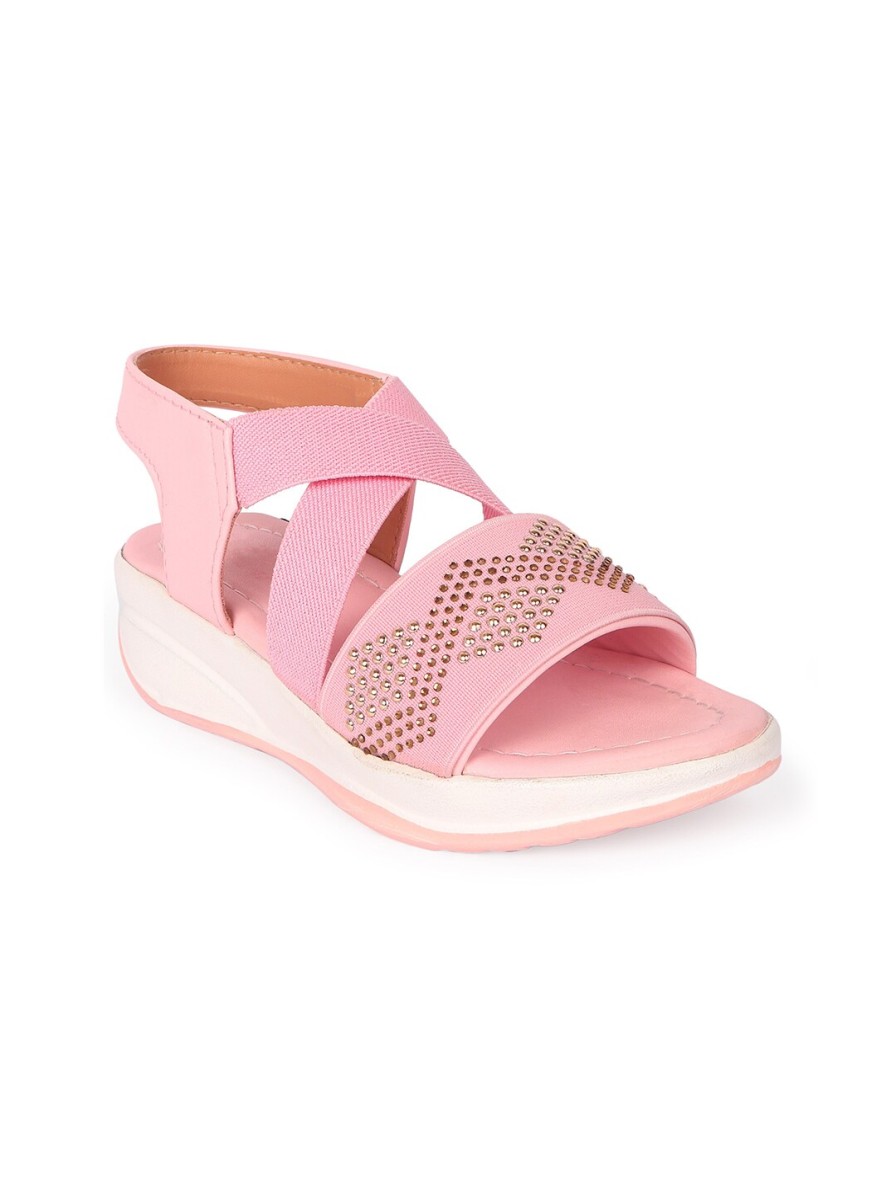 Kids BAESD Heels | Buy Baesd Girls Embellished Open Toe Comfort Heels - Footwear For Girls