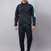 Men Shiv Naresh Tracksuits | Buy Shiv Naresh Colourblocked Mock Collar Sweatshirt & Trouser - Apparel For Men