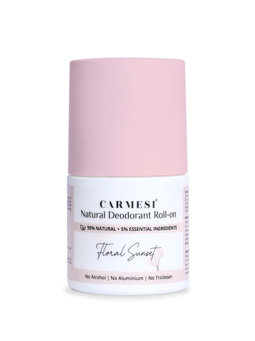 Men CARMESI Deodorants | Buy Carmesi Women Natural Underarms Roll On Deodorant Floral Sunset 50 Ml - Personal Care For Women