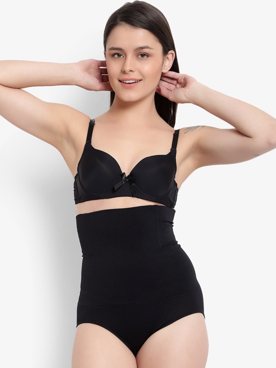 Women BRACHY Shapewear | Buy Brachy Women Black Solid Tummy Tucker Shapewear - Apparel For Women