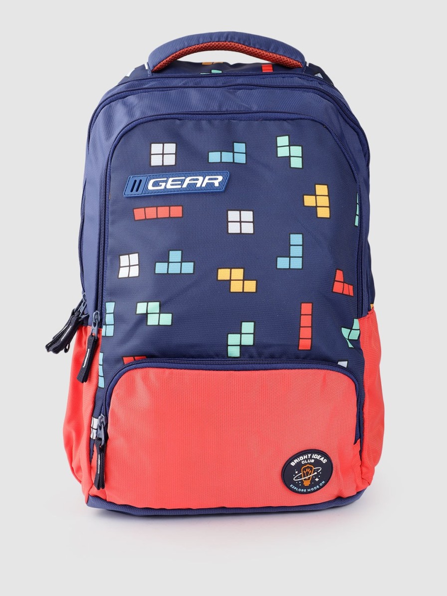 Kids Gear Bags & Backpacks | Buy Gear Kids Colourblocked & Printed Backpack 21.5 L - Accessories For Unisex Kids