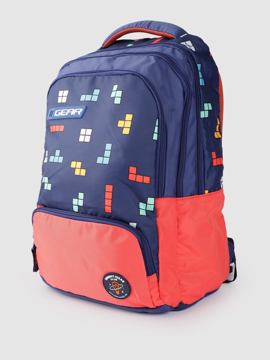 Kids Gear Bags & Backpacks | Buy Gear Kids Colourblocked & Printed Backpack 21.5 L - Accessories For Unisex Kids