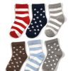 Kids FOOTPRINTS Value Packs | Buy Footprints Kids Pack Of 6 Printed Bamboo Organic Cotton Ankle Length Socks - Accessories For Unisex Kids