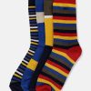 Kids United Colors of Benetton Socks | Buy United Colors Of Benetton Boys Pack Of 4 Striped Above Ankle Length Socks - Accessories For Boys