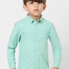 Kids Jack & Jones Shirts | Buy Jack & Jones Boys Green Casual Shirt - Apparel For Boys