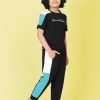 Kids SmartRAHO Clothing Sets | Buy Smartraho Boys Colourblocked Pure Cotton T Shirt With Trousers - Apparel For Boys